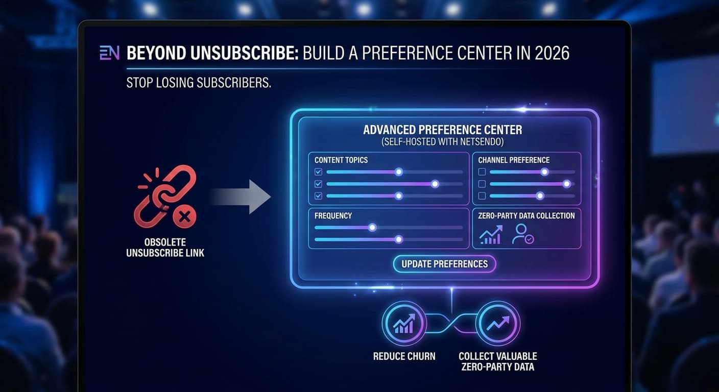 Beyond Unsubscribe: Build a Preference Center in 2026
