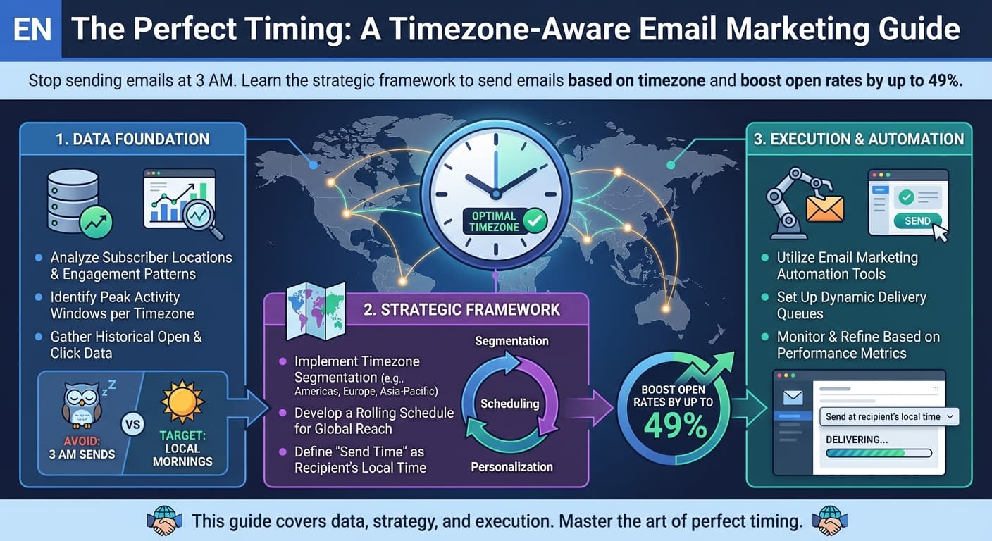 The Perfect Timing: A Timezone-Aware Email Marketing Guide