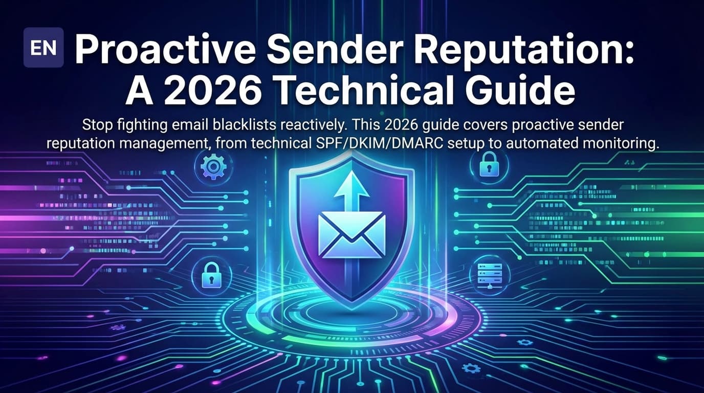 Proactive Sender Reputation: A 2026 Technical Guide
