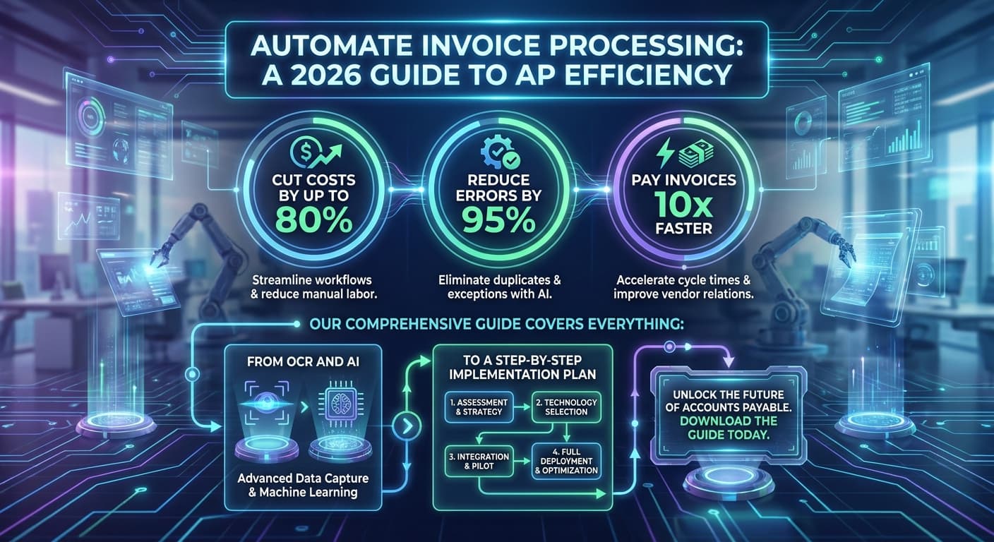 Automate Invoice Processing: A 2026 Guide to AP Efficiency