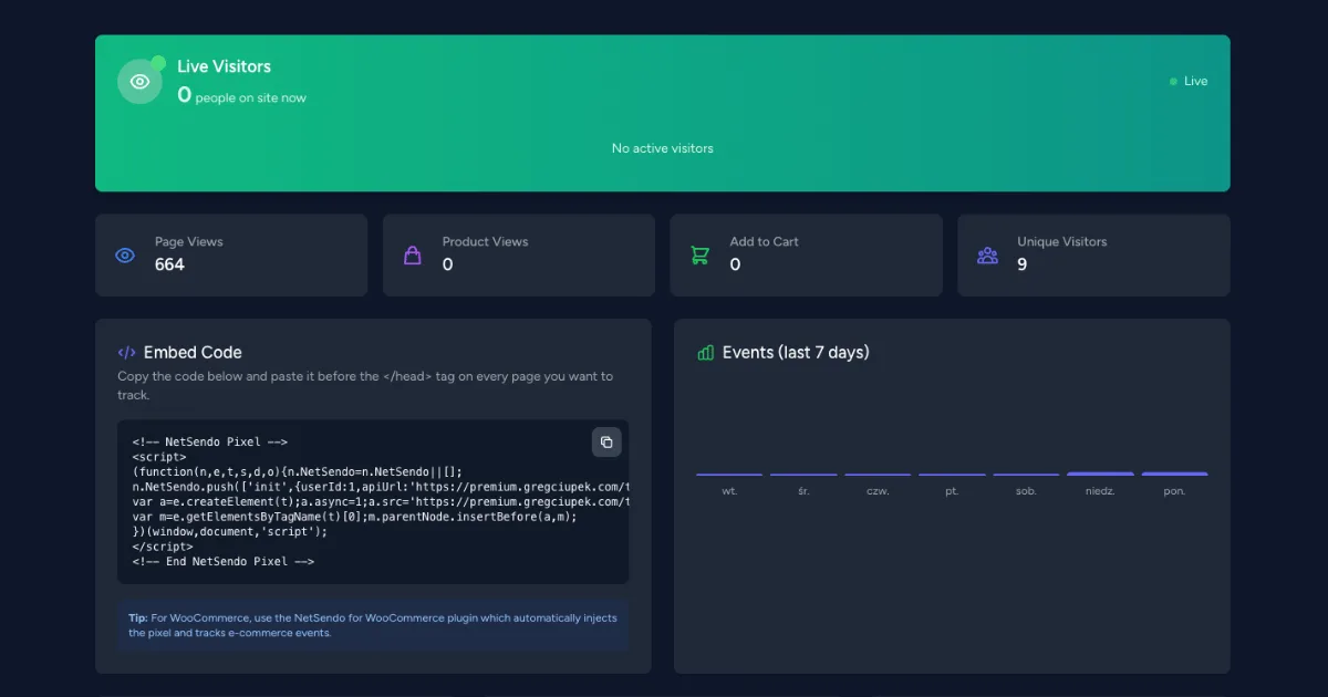 NetSendo v1.6.5: WordPress Pixel & Accurate Stats